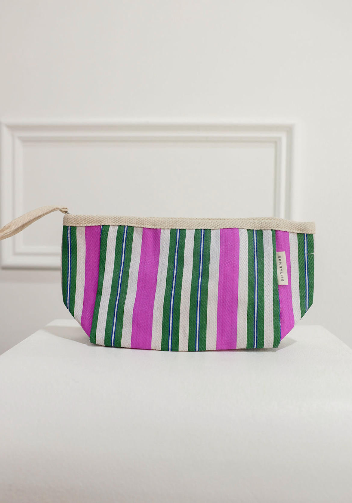 Nylon Pouch Seagrass Green