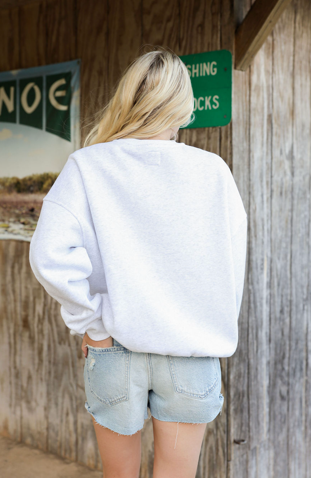 Three Star Patches Sweatshirt - Clothe Boutique
