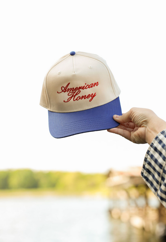 American Honey Vintage Trucker Royal - Clothe Boutique
