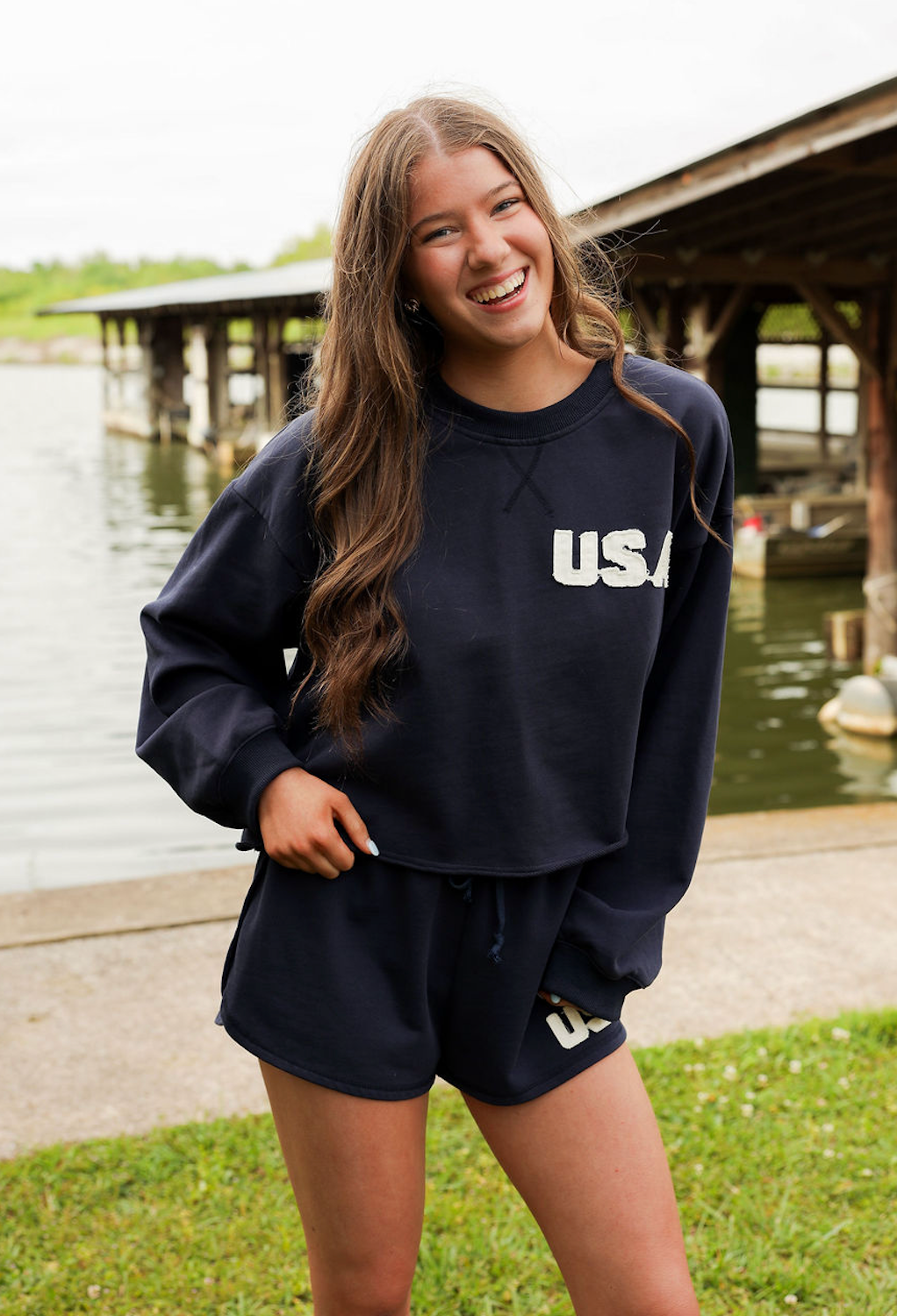 USA Navy Crewneck