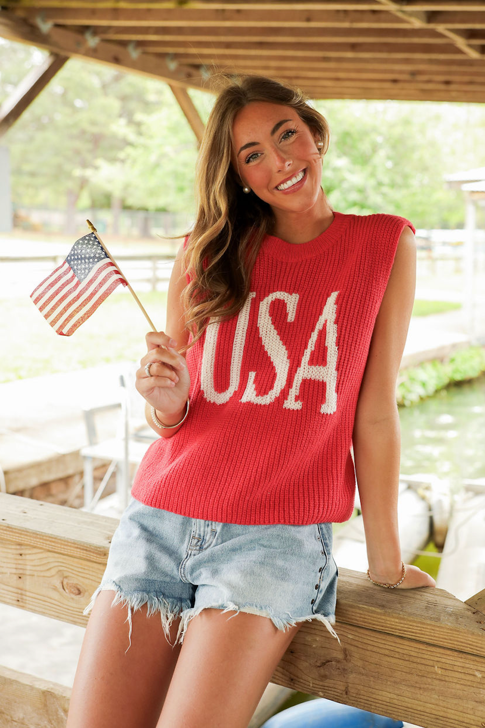 USA Sweater Top