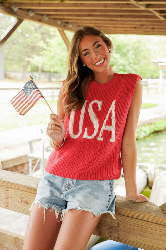 USA Sweater Top