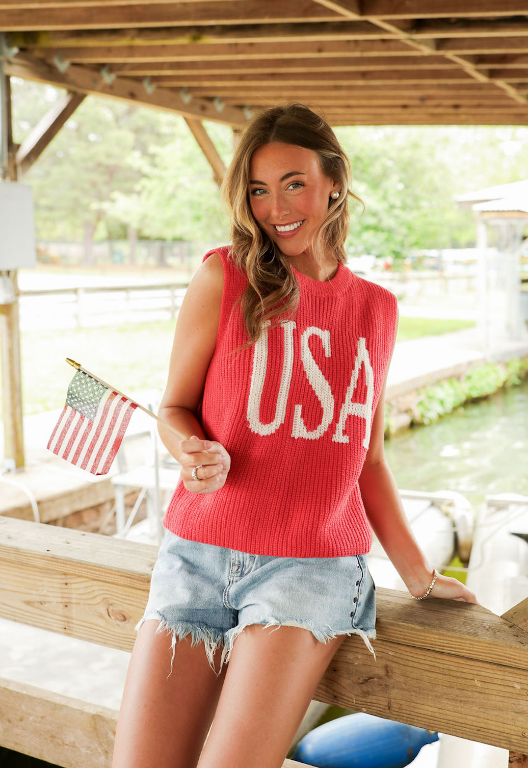 USA Sweater Top