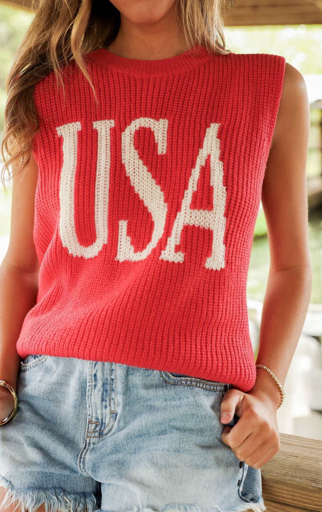 USA Sweater Top
