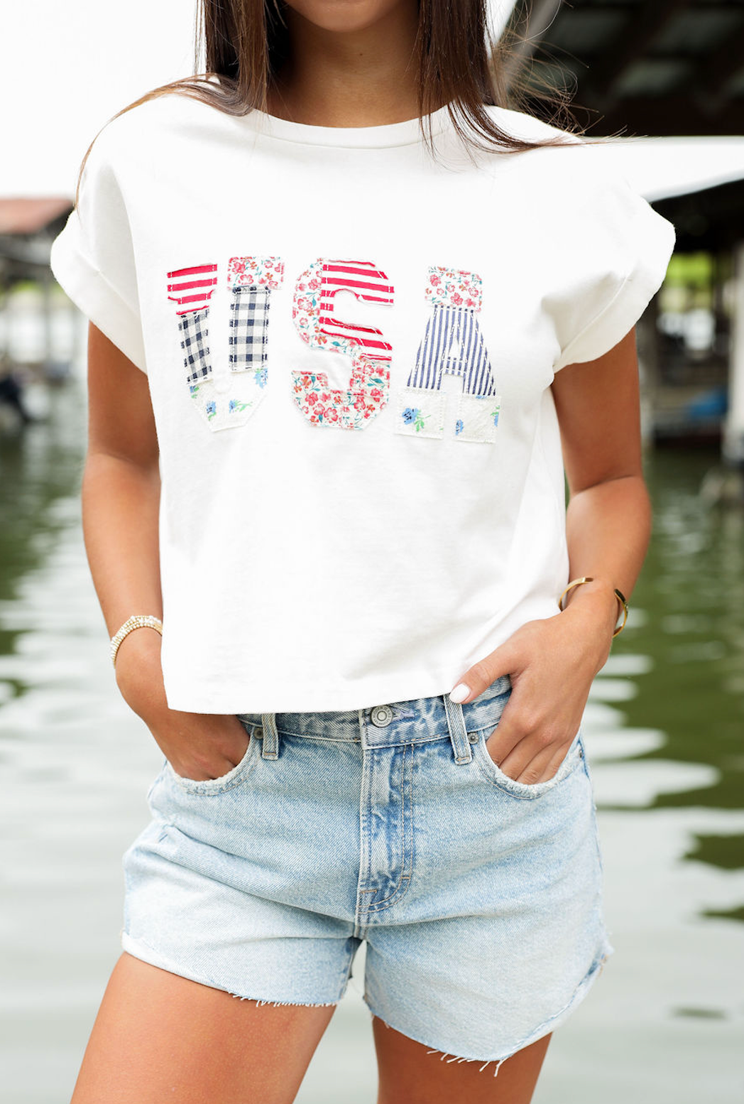 USA Patchwork T-shirt