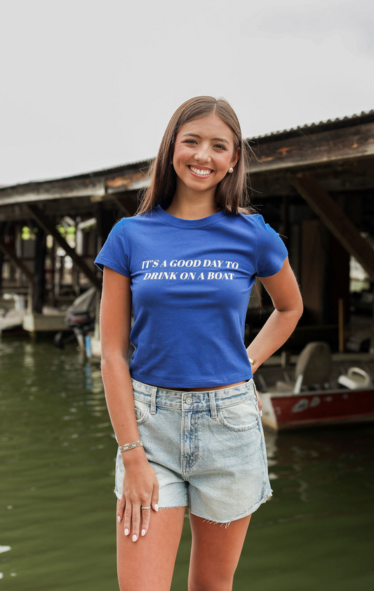 Good Day to Drink on a Boat T-shirt