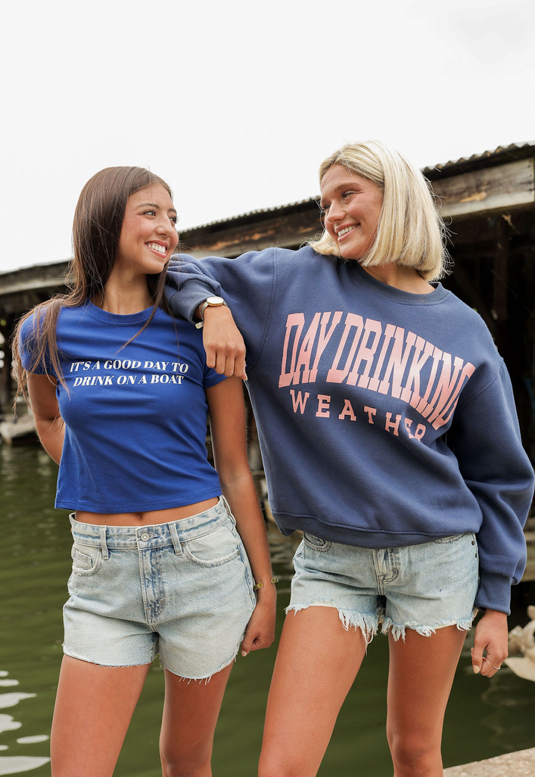 Day Drinking Weather Sweatshirt - Clothe Boutique