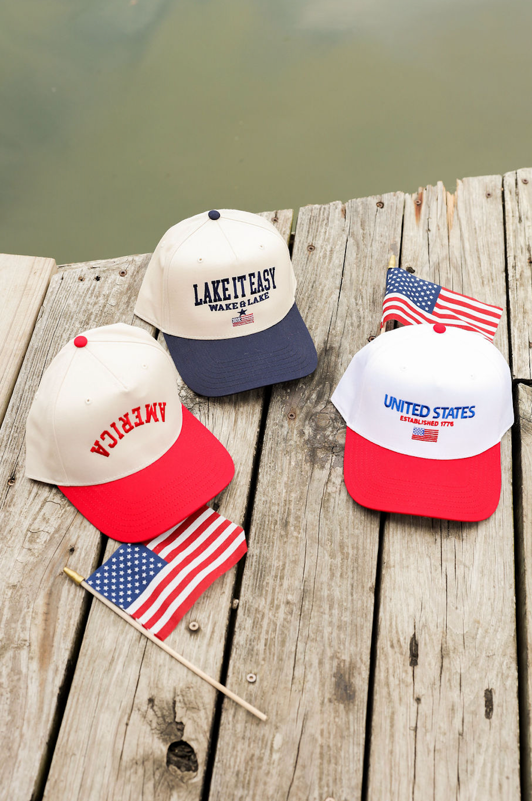 United States Vintage Trucker Red - Clothe Boutique