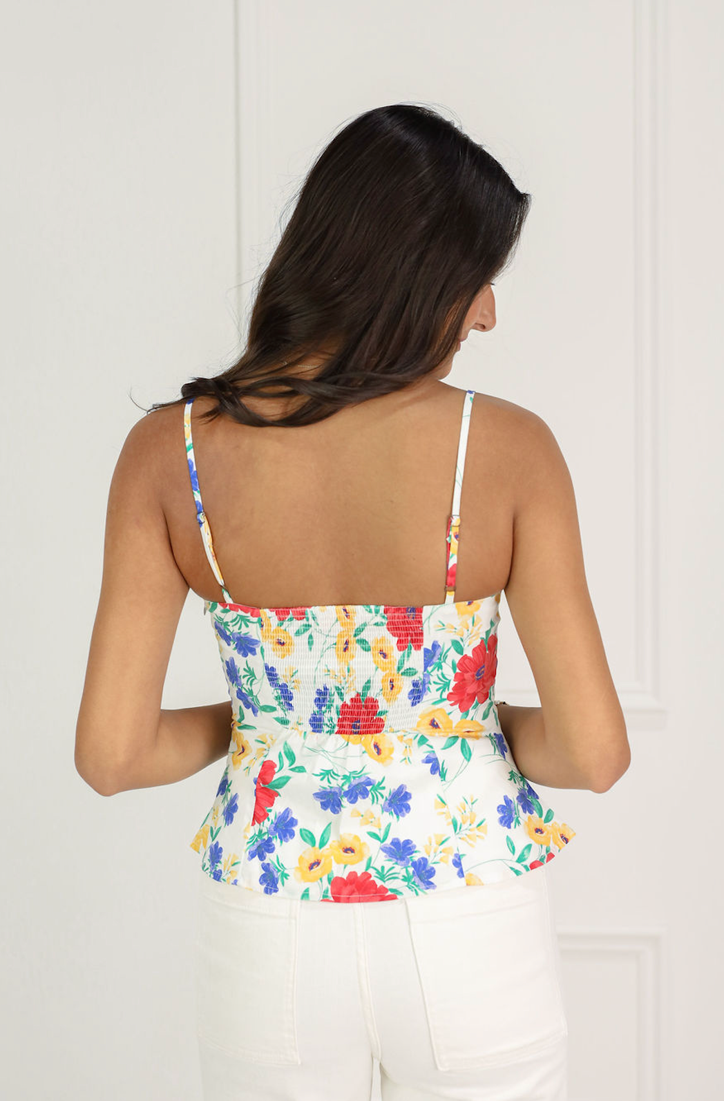 Floral Flare Cami Top