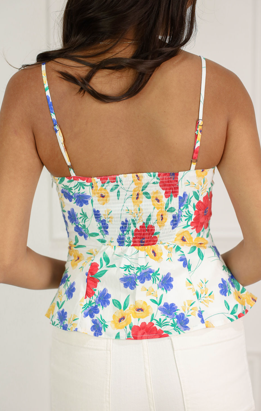 Floral Flare Cami Top