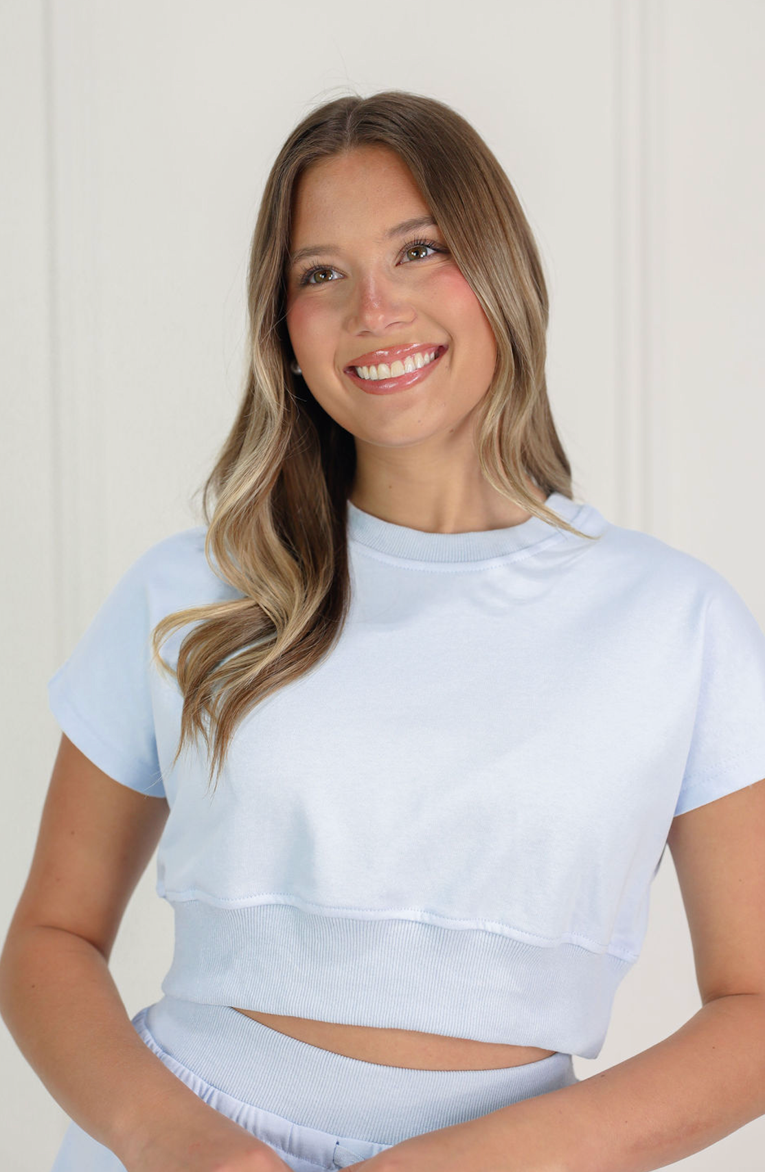 Jamie Top & Skort Set of 2 Blue