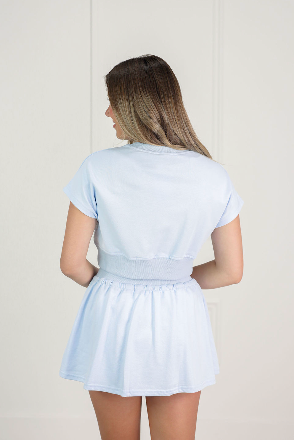 Jamie Top & Skort Set of 2 Blue