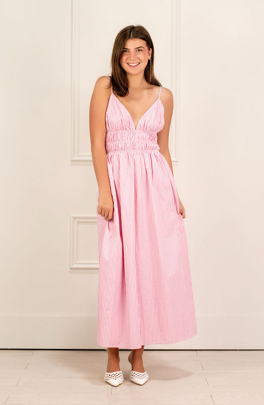 Matilda Striped Maxi Dress