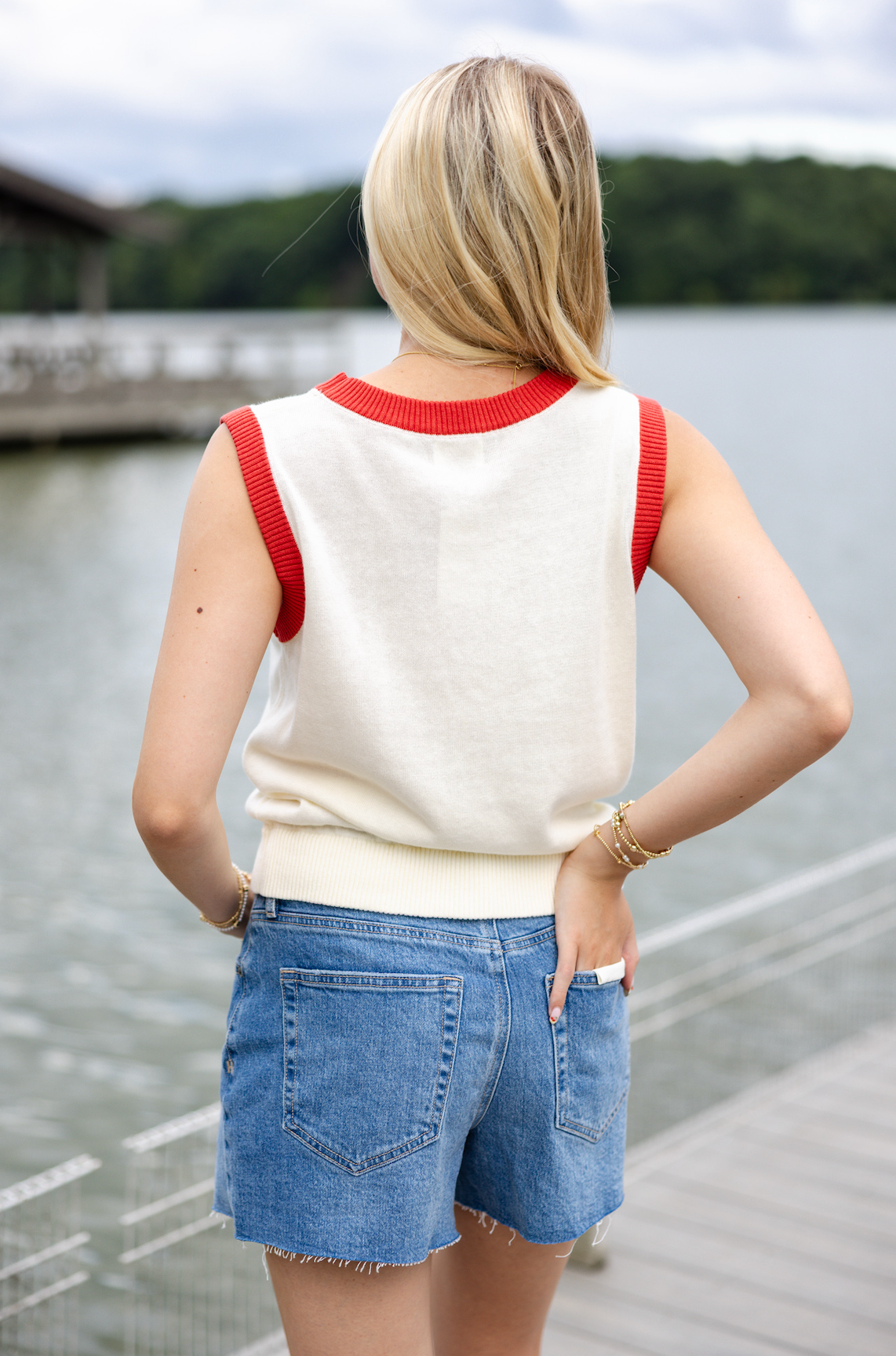 Lobster Knit Tank