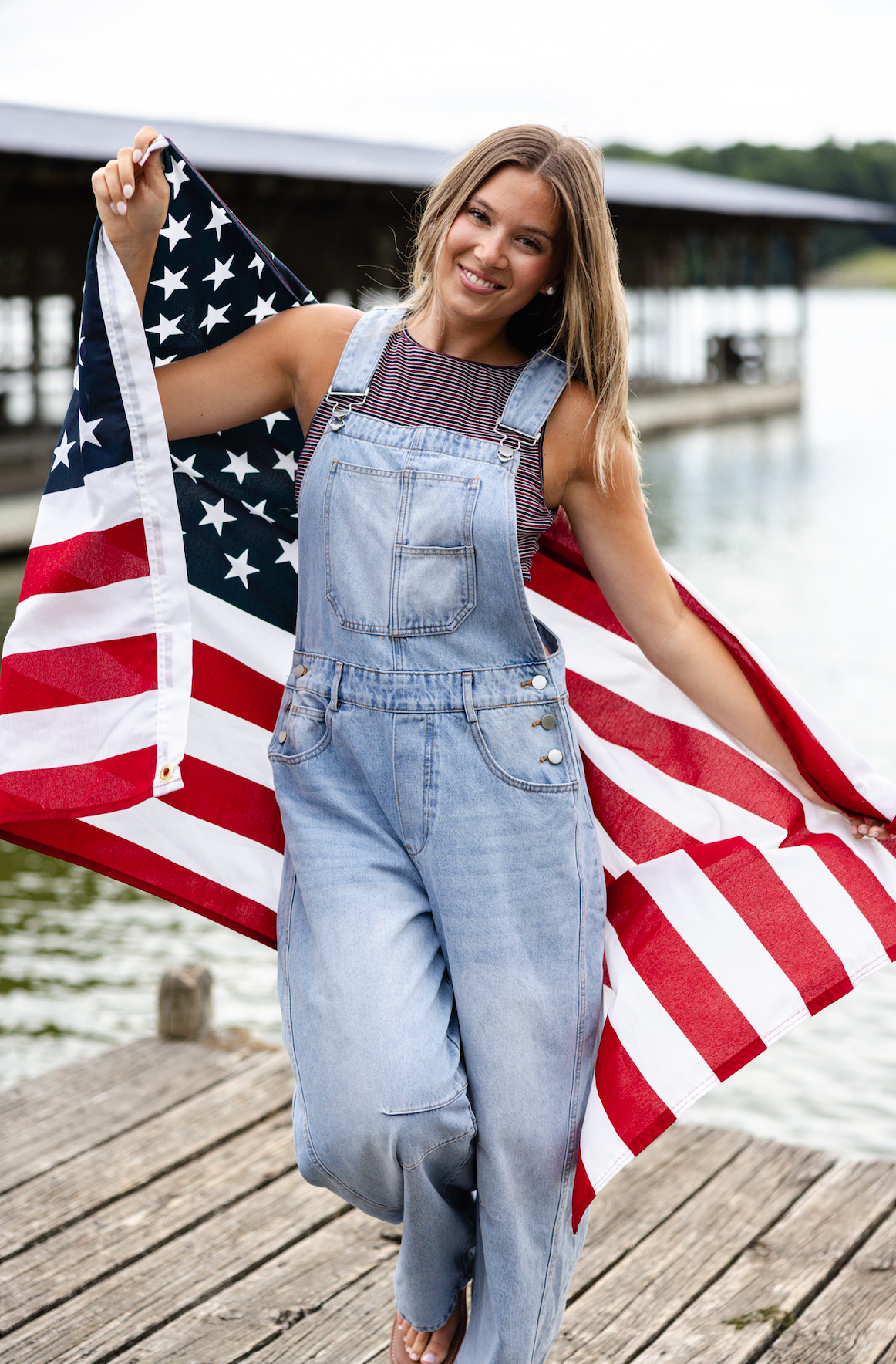 Maddie Denim Overalls