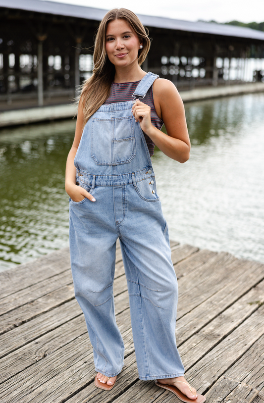 Maddie Denim Overalls