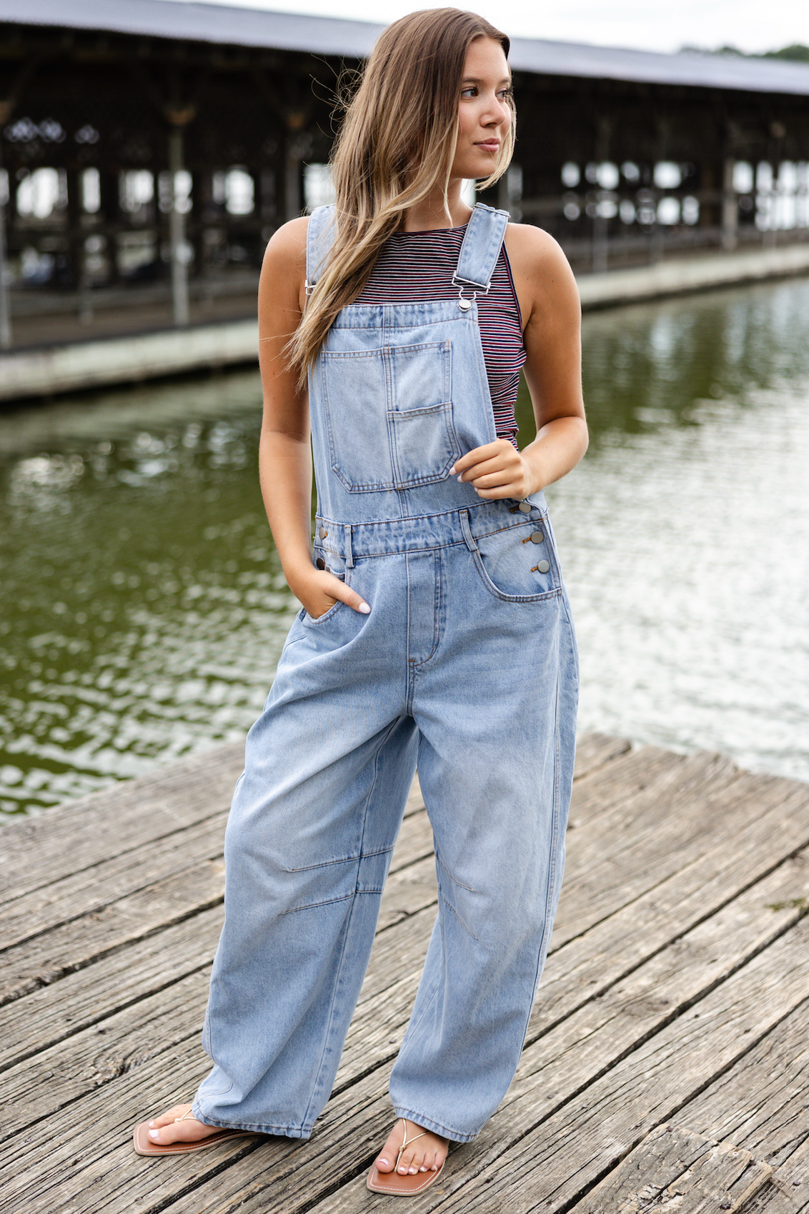 Maddie Denim Overalls