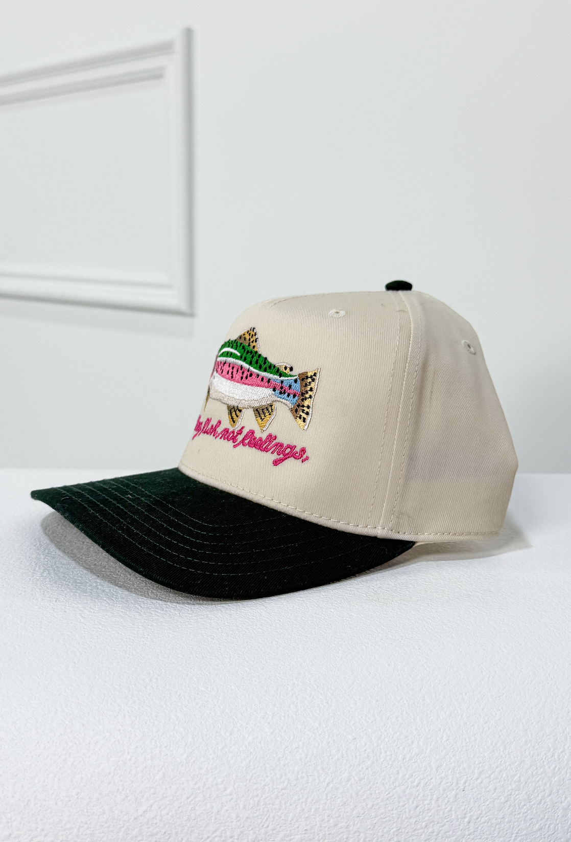 Catch Fish Not Feelings Hat