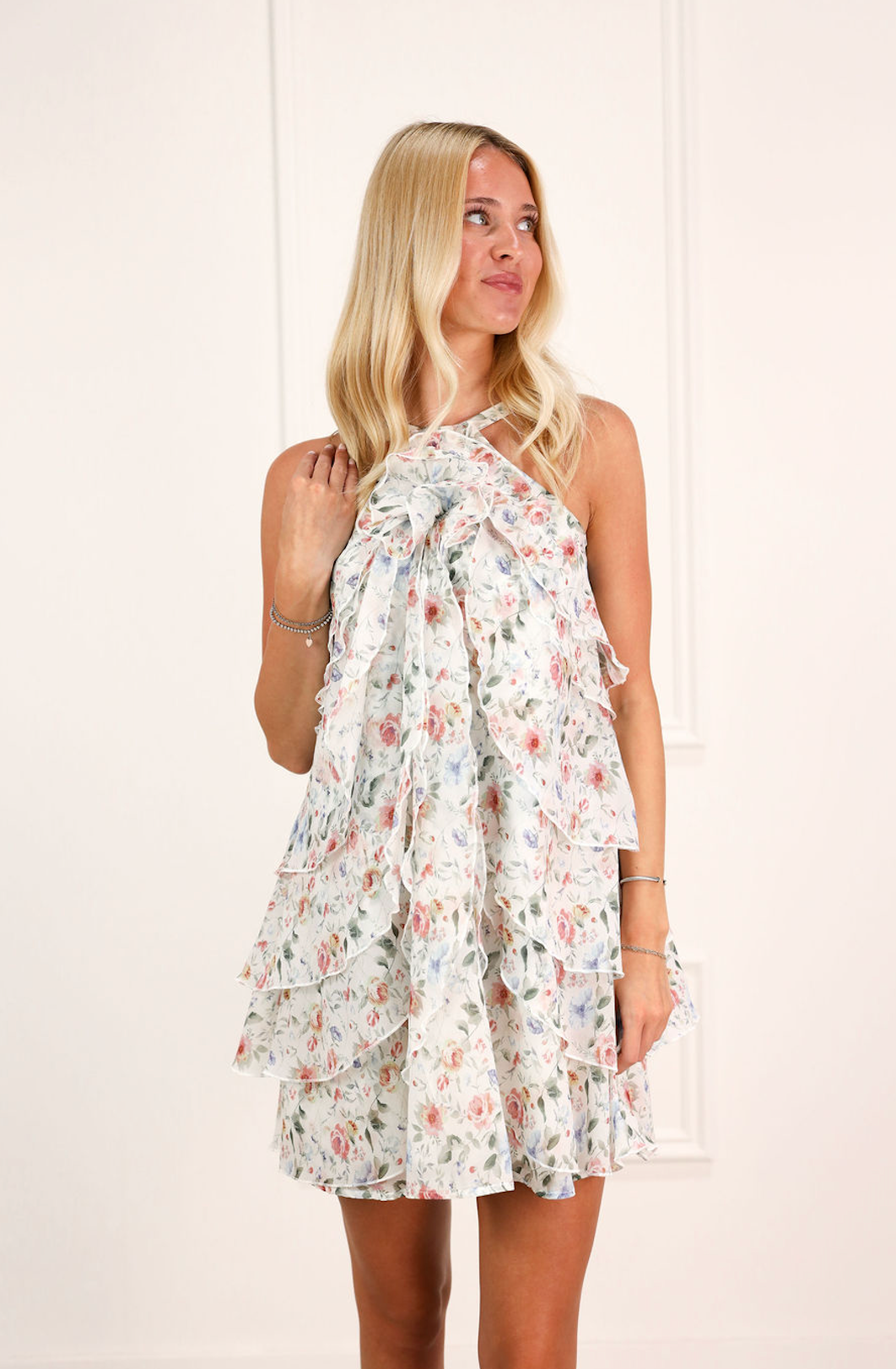 Emmy Frilly Ruffle Dress