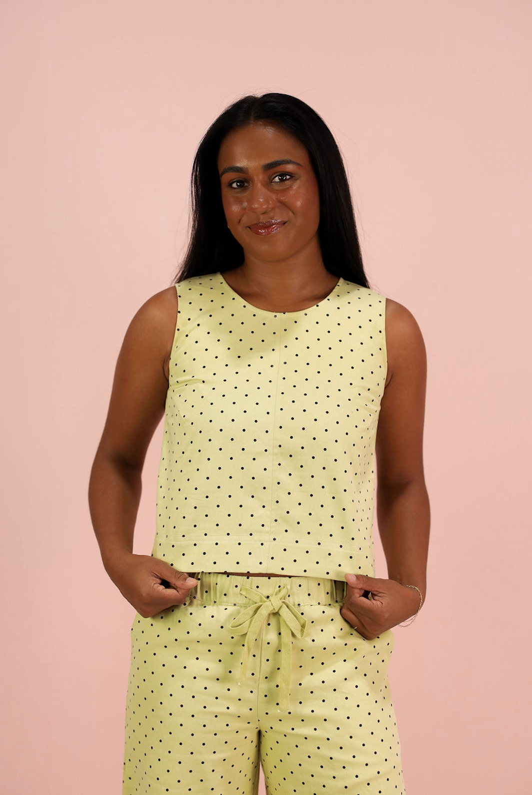 Luna Polka Dot Top