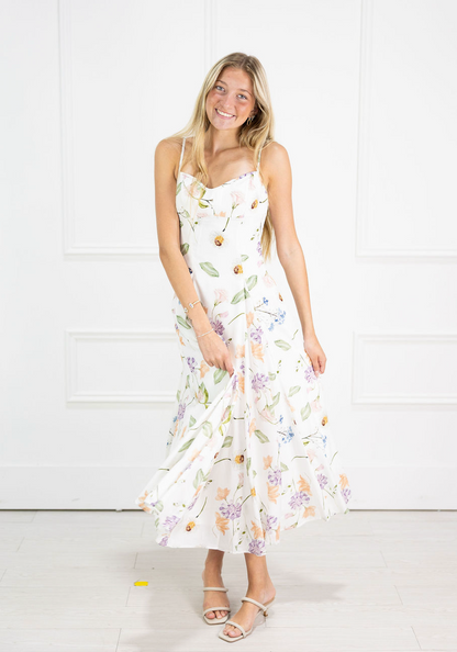 Garden Party Midi Dress