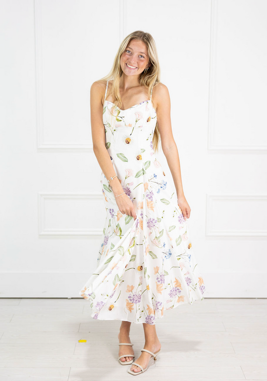 Garden Party Midi Dress