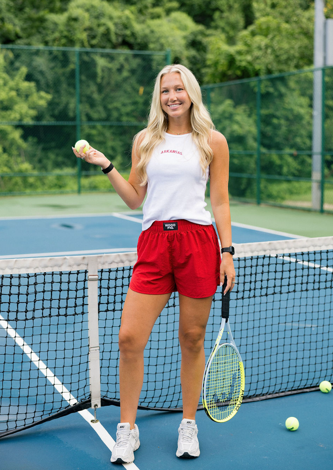 Wooo Pig Liz Nylon Shorts