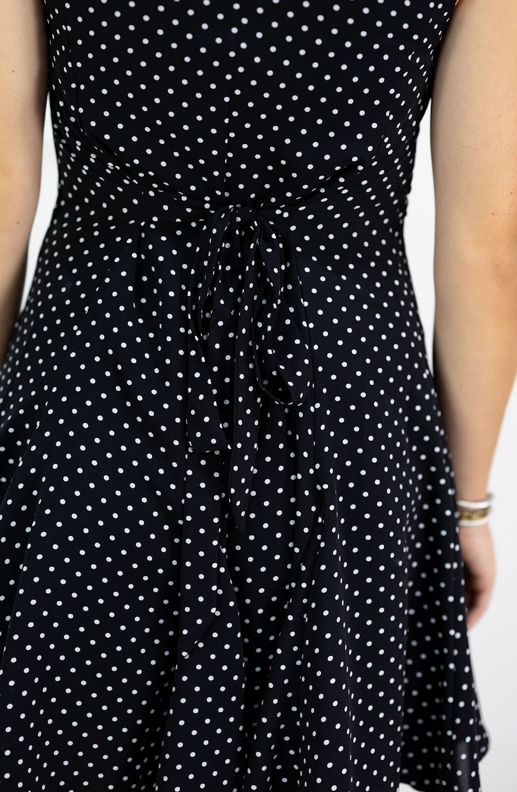 Polka Dots Button Down Dress