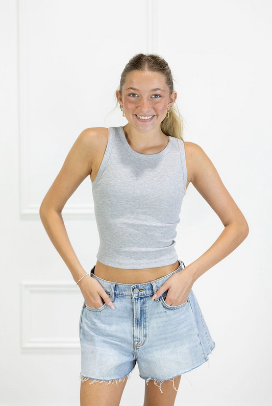 Padded Tank Grey