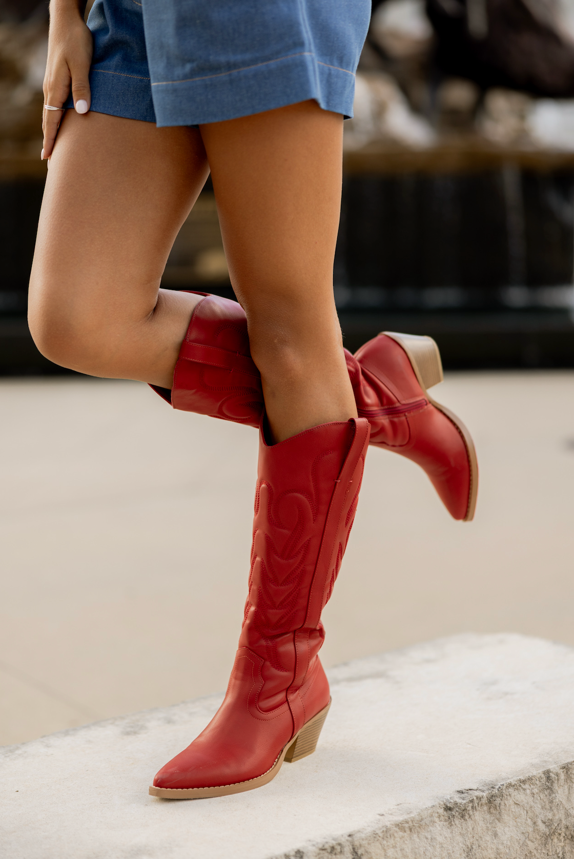 Matisse Dixie Red Boots - Clothe Boutique