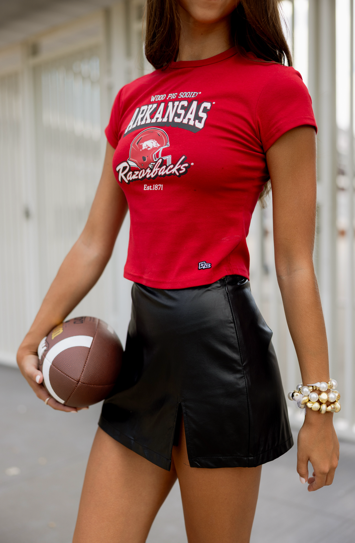 Arkansas Razorbacks Football Baby Tee