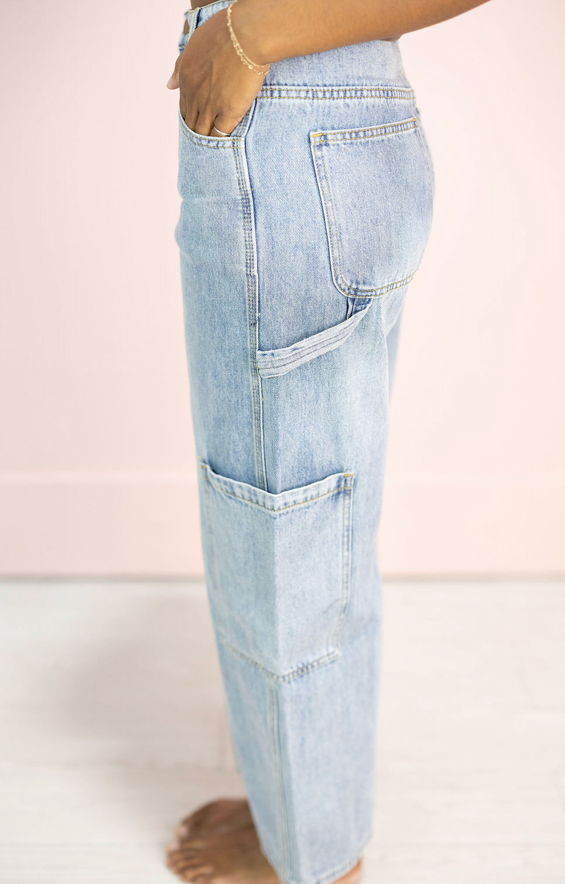 Side Pocket Denim Jeans