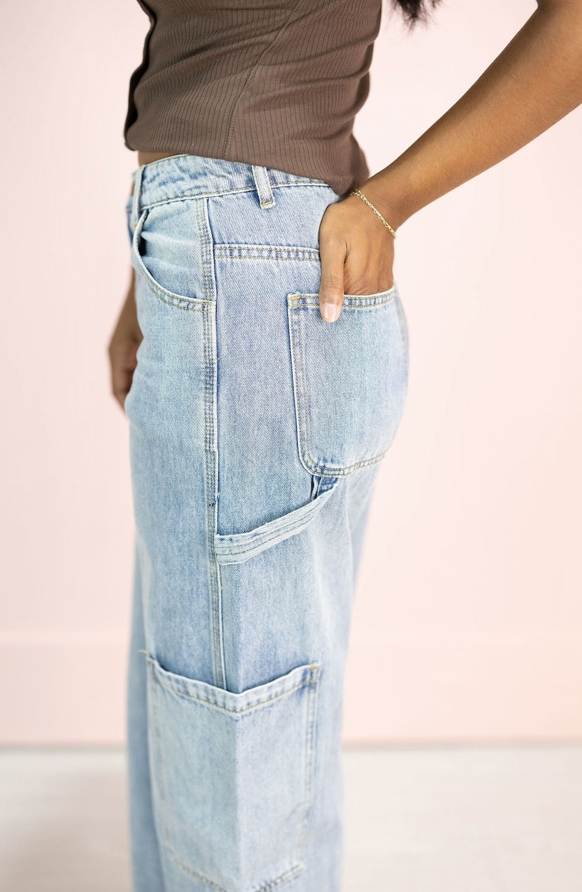 Side Pocket Denim Jeans