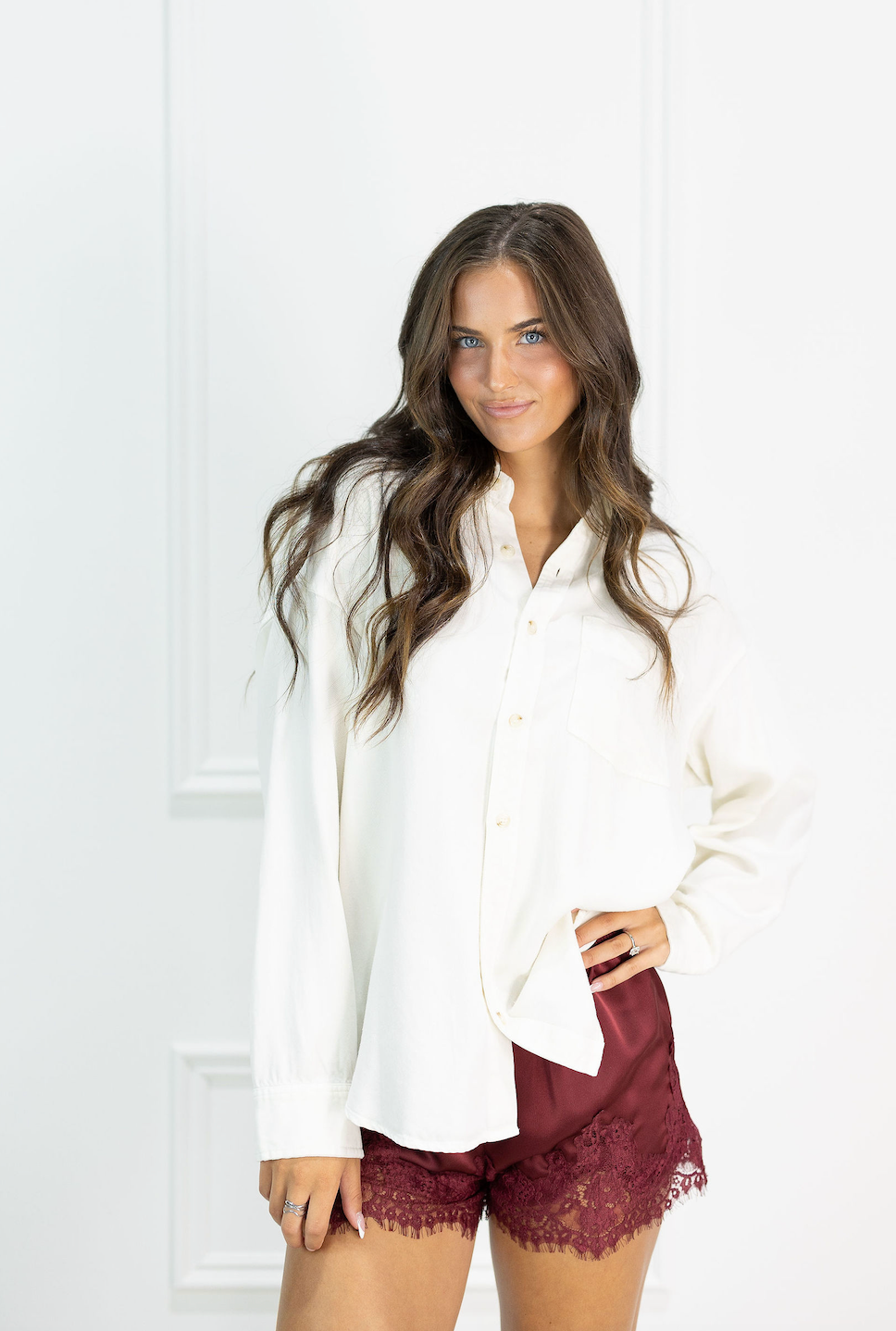 Oversize Tencel Shirt