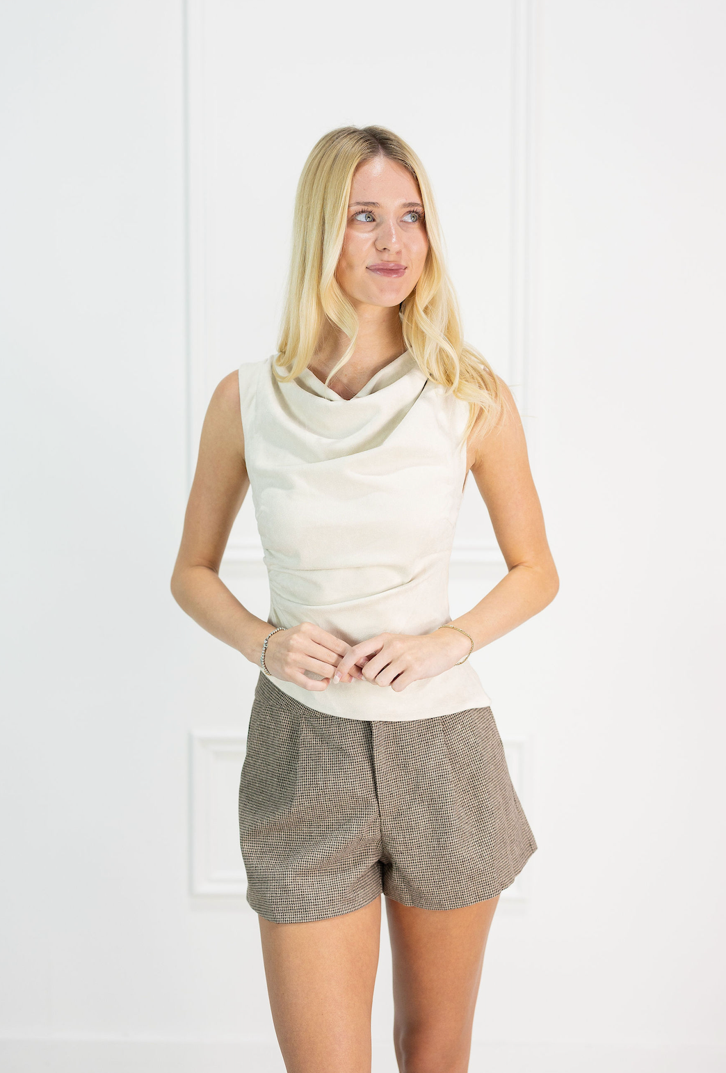 Houndstooth Shorts
