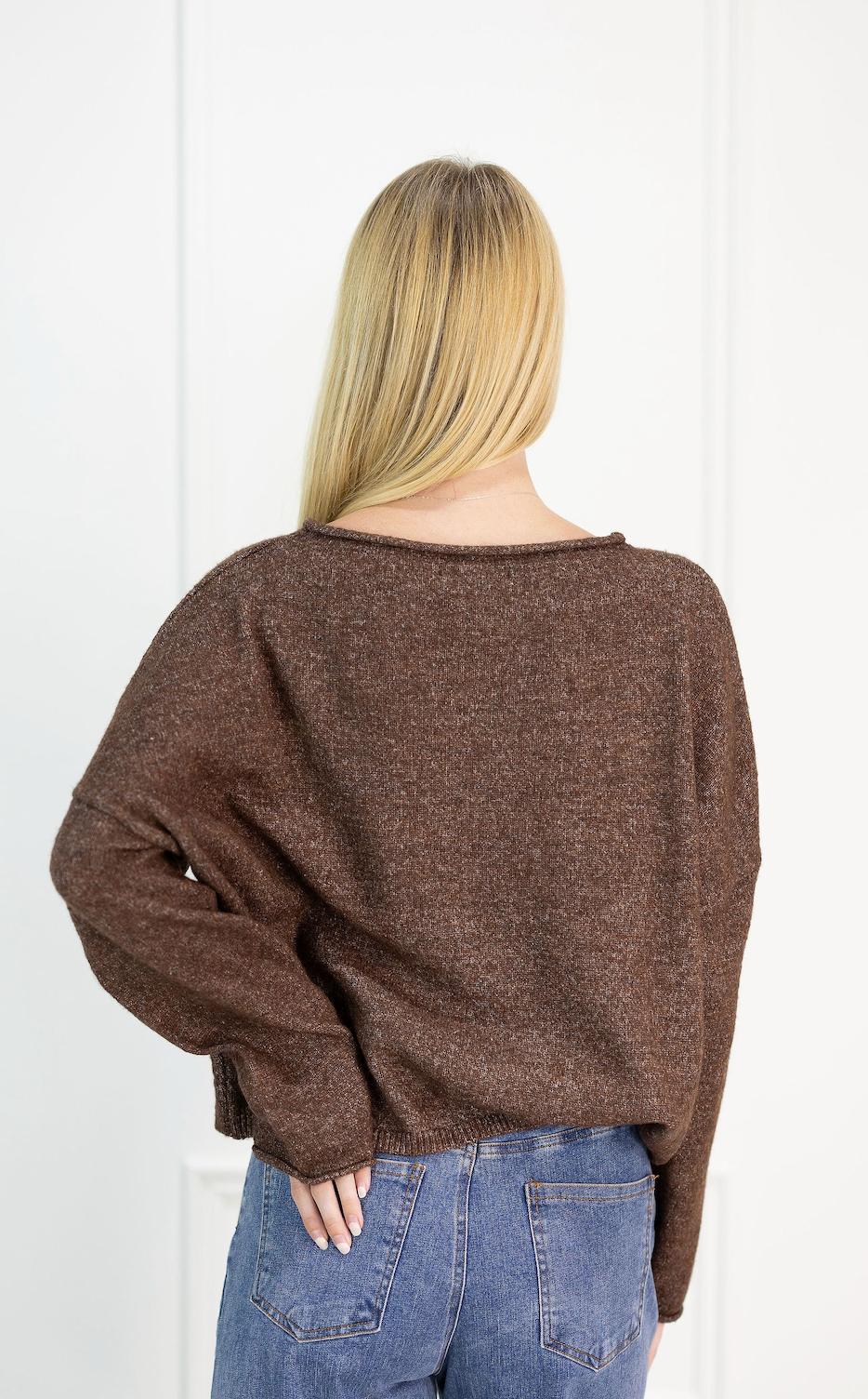 Easy Days Ahead Sweater Brown