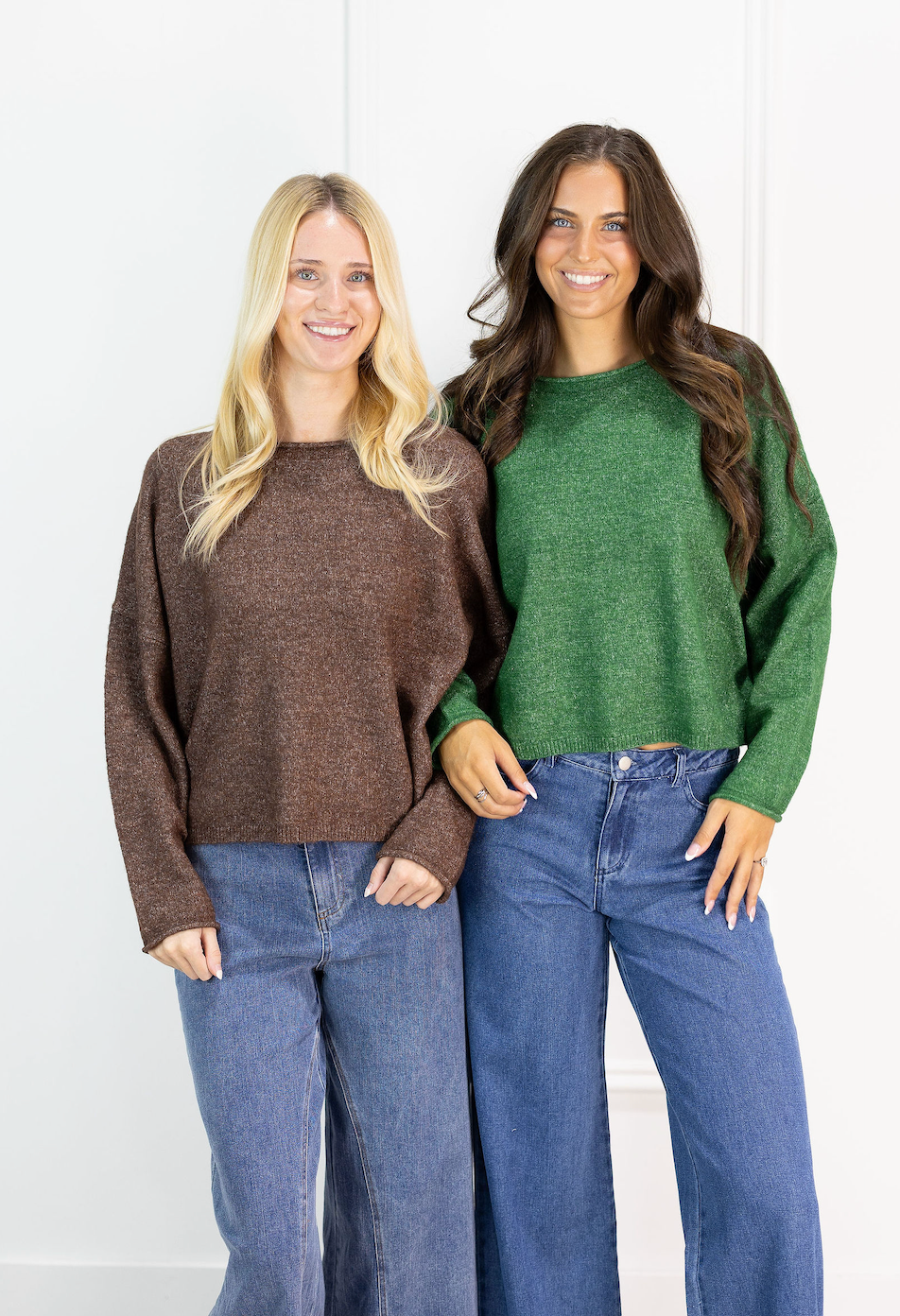 Easy Days Ahead Sweater Brown