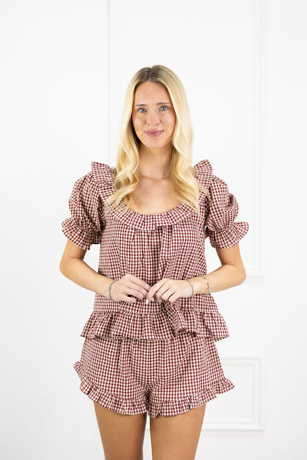 Kora Frill Ruffle Top & Shorts Set of 2
