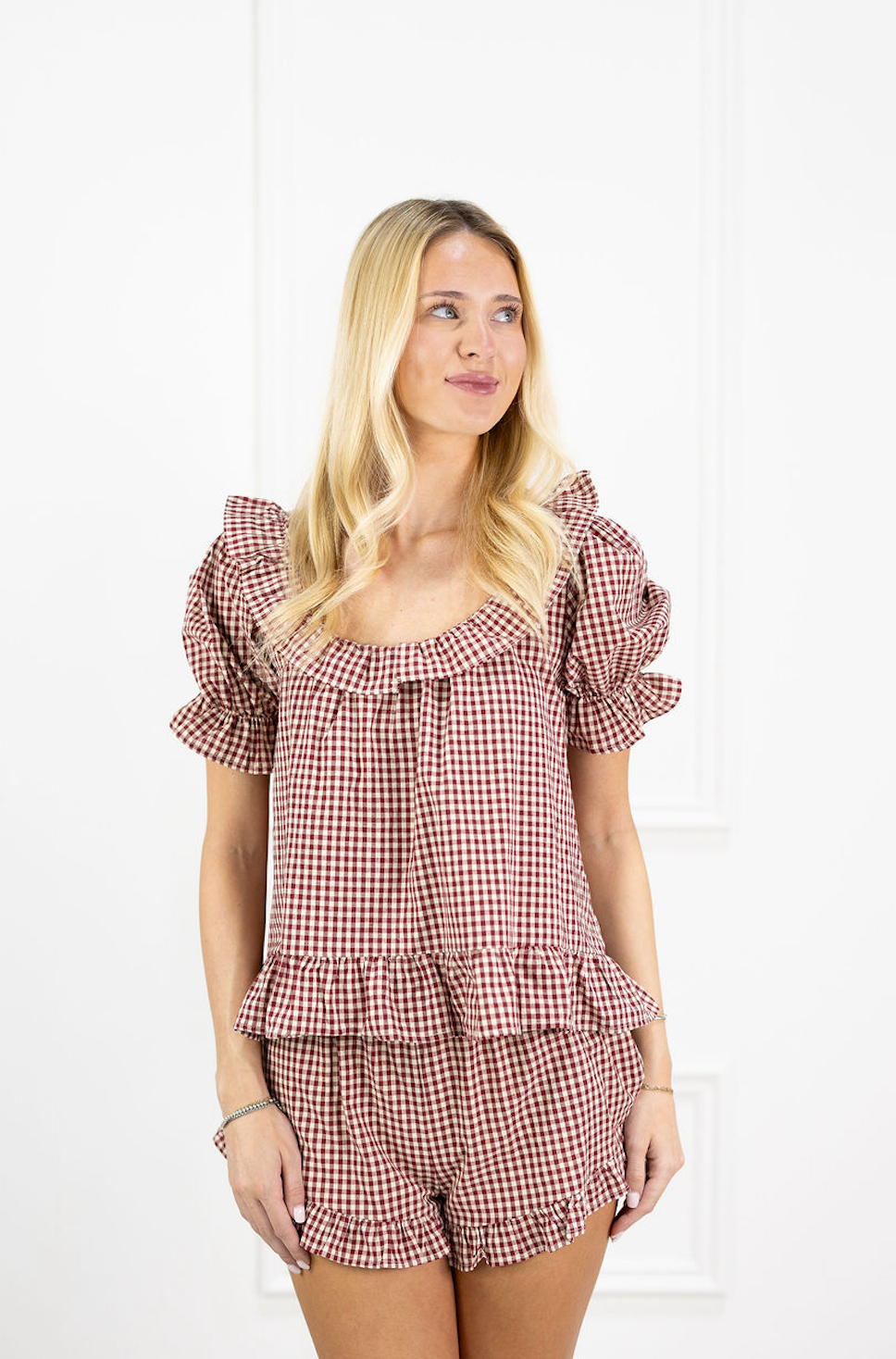 Kora Frill Ruffle Top & Shorts Set of 2