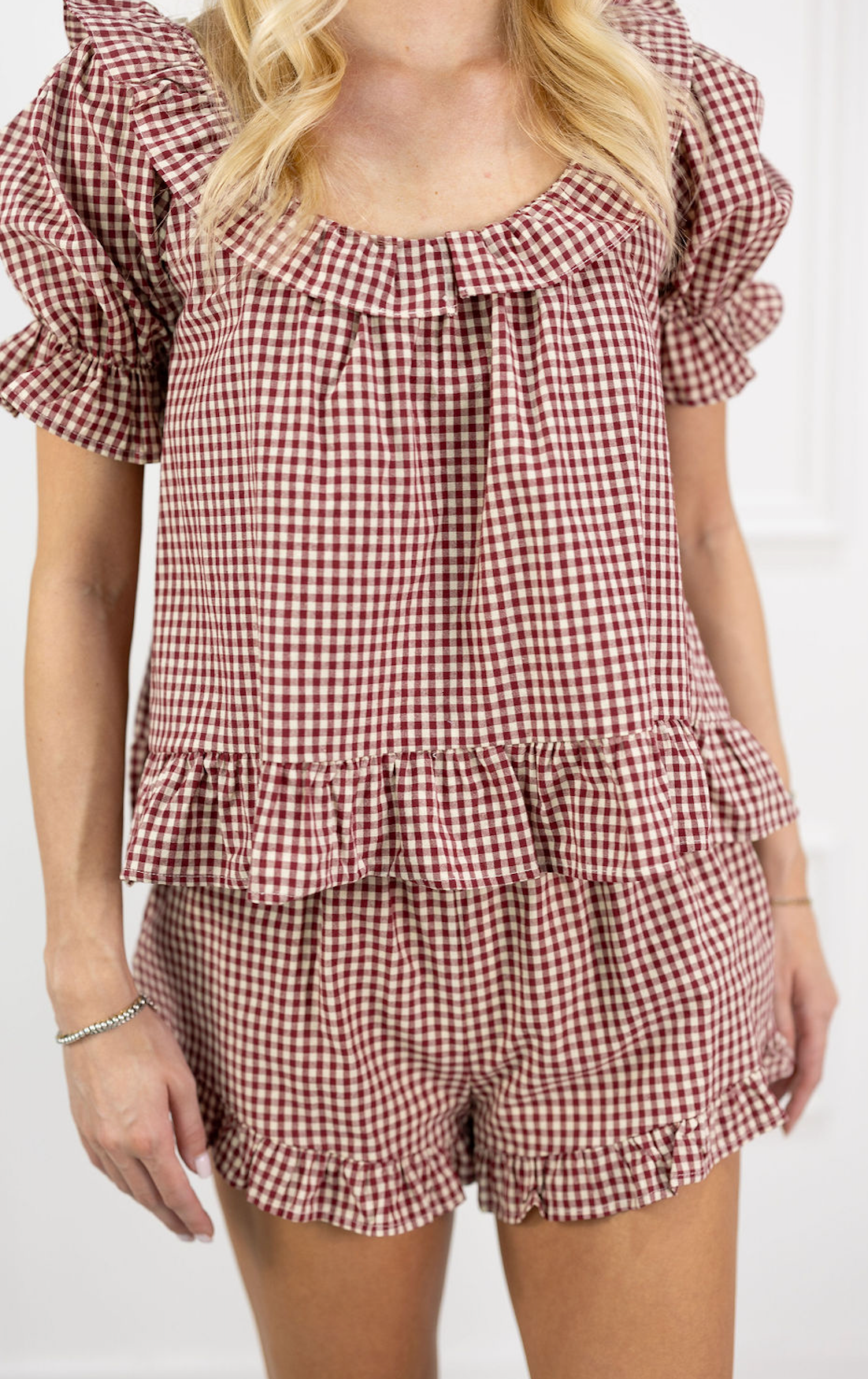 Kora Frill Ruffle Top & Shorts Set of 2