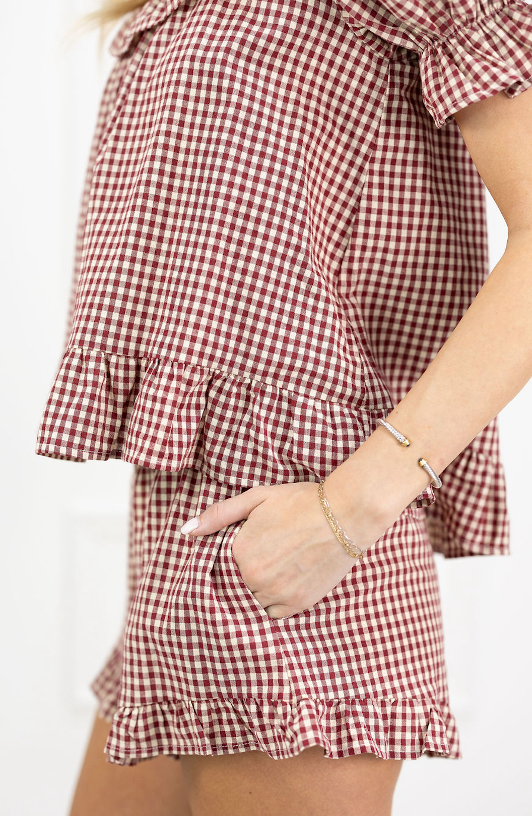 Kora Frill Ruffle Top & Shorts Set of 2