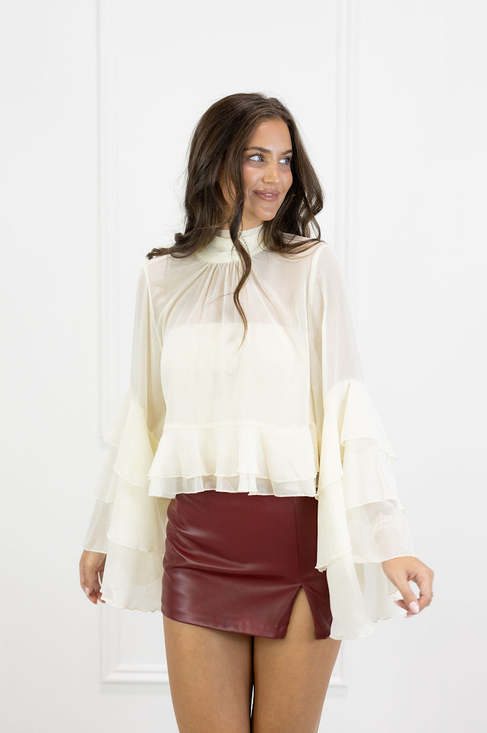 Scarlett Pleather Skirt