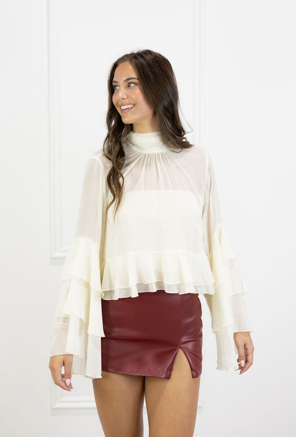 Scarlett Pleather Skirt
