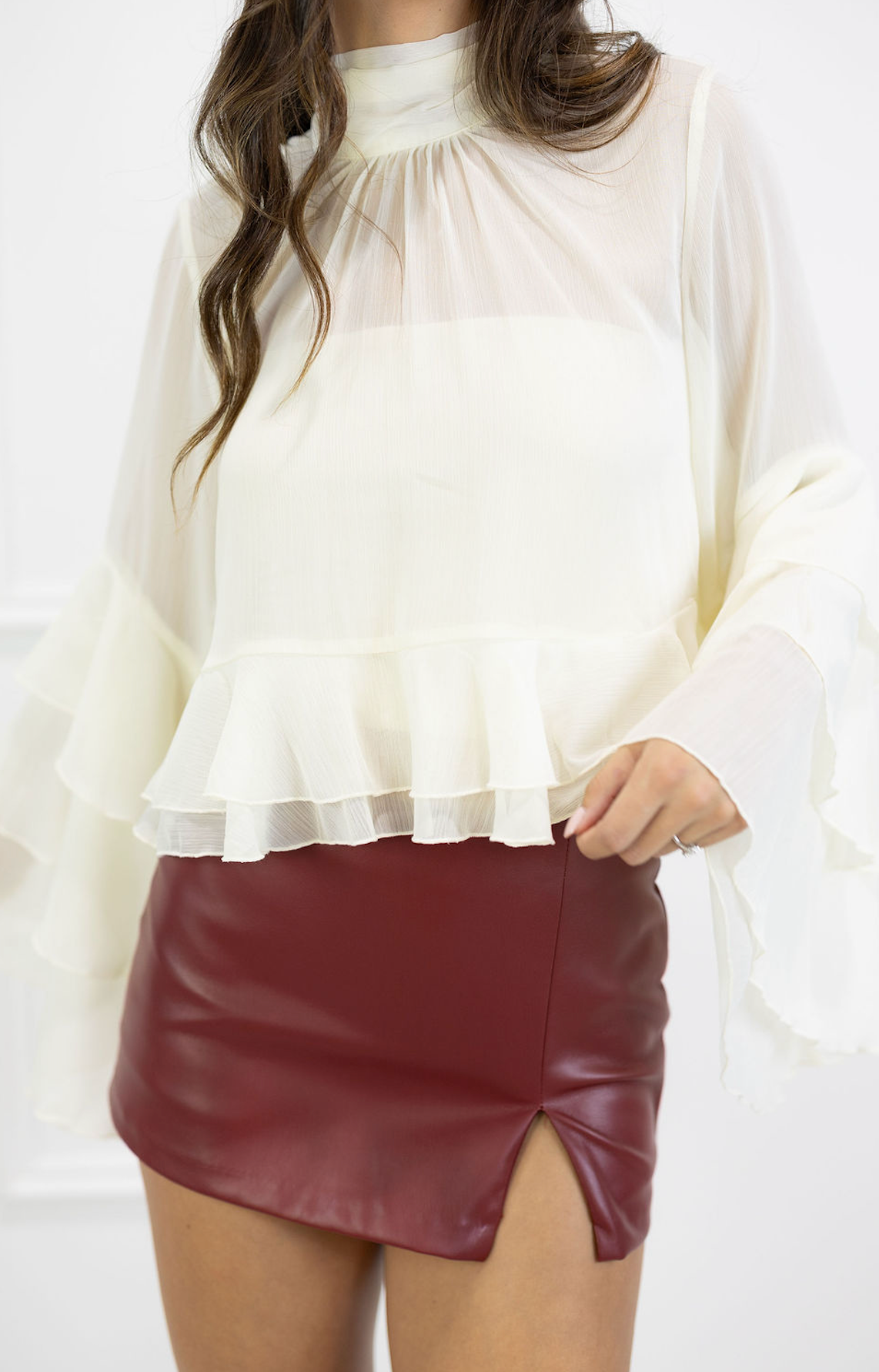 Scarlett Pleather Skirt