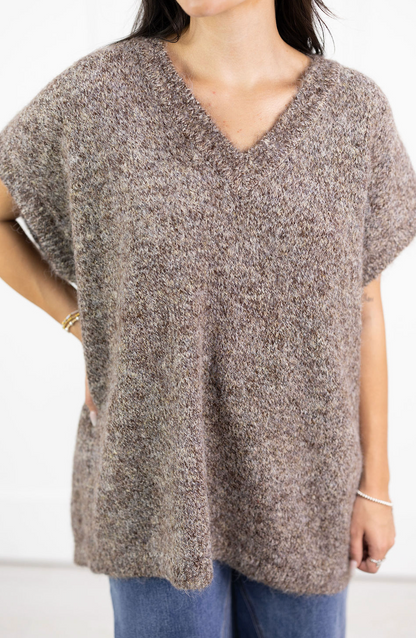 Joelle Oversized Sweater Vest