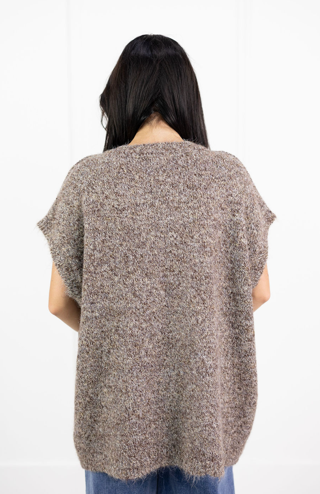 Joelle Oversized Sweater Vest