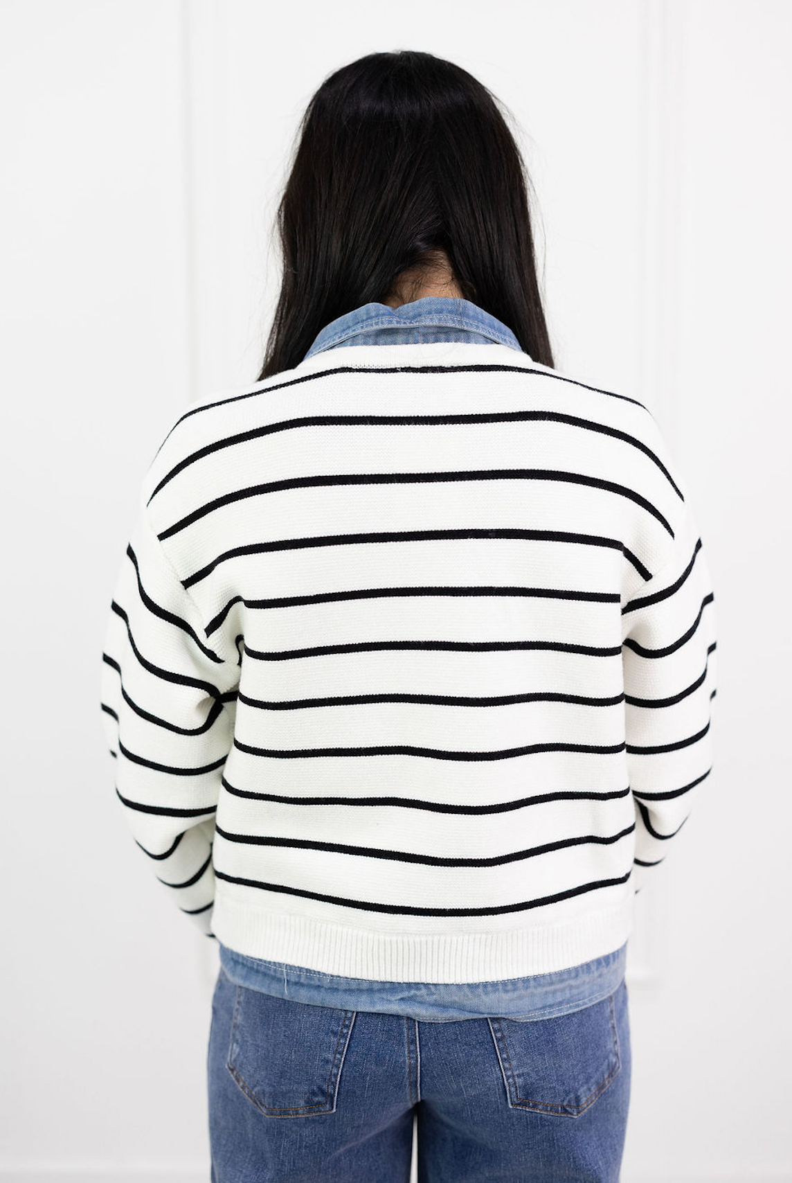 Adalie Stripe Cardigan
