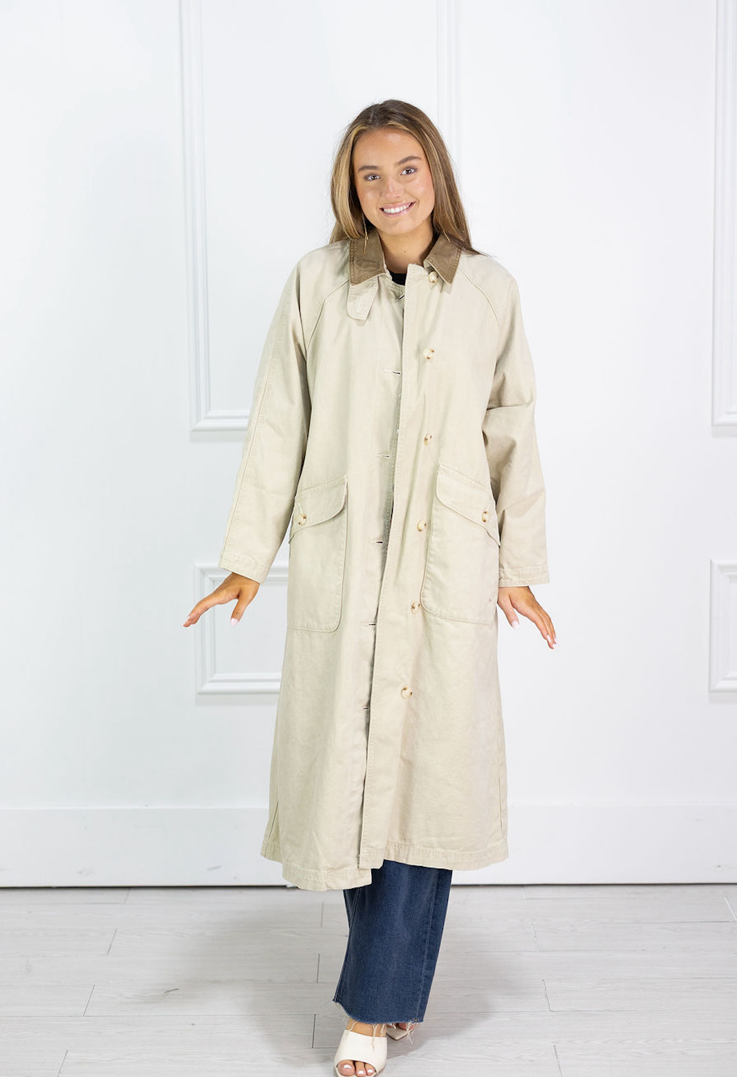 Long Trench Barn Jacket