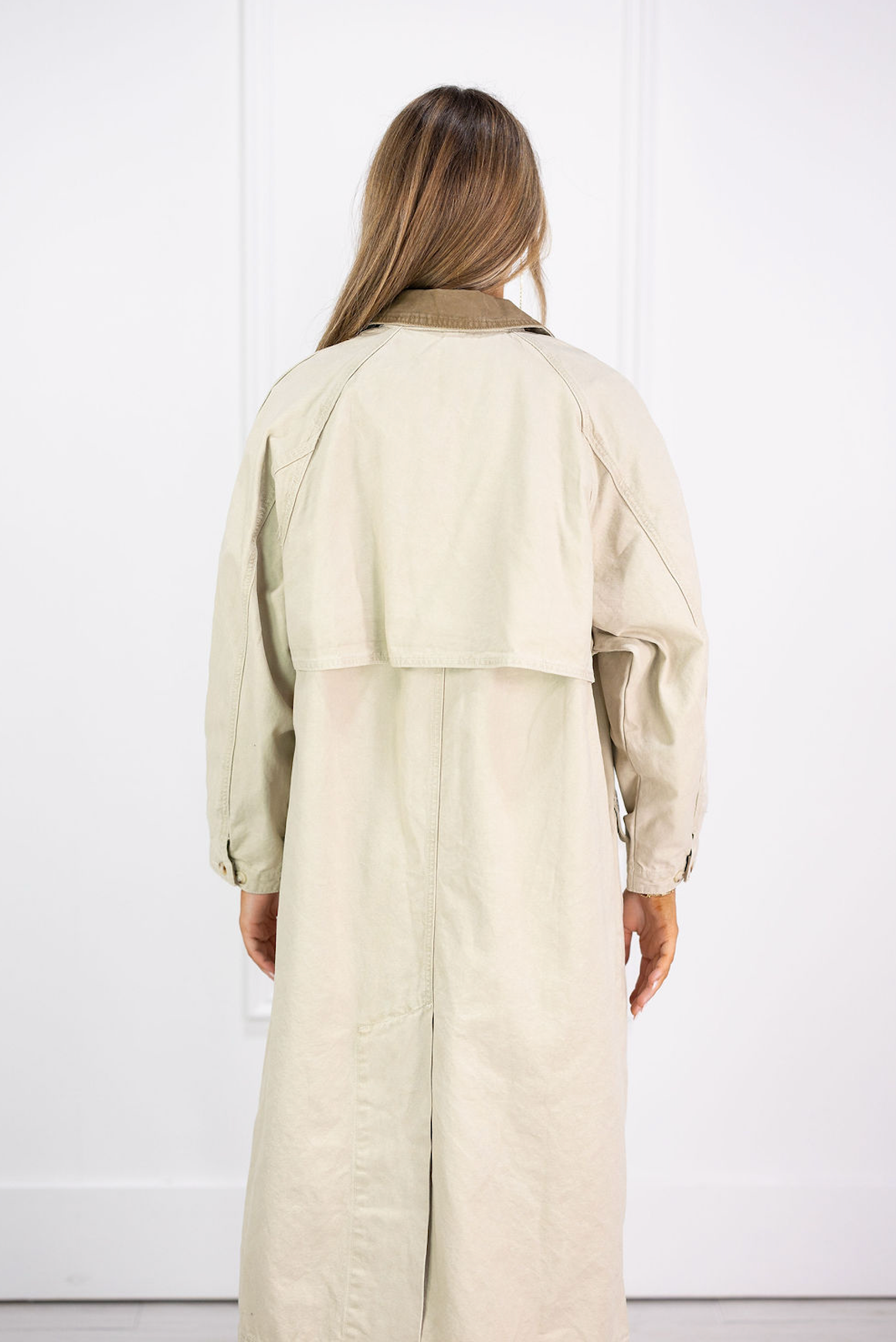 Long Trench Barn Jacket
