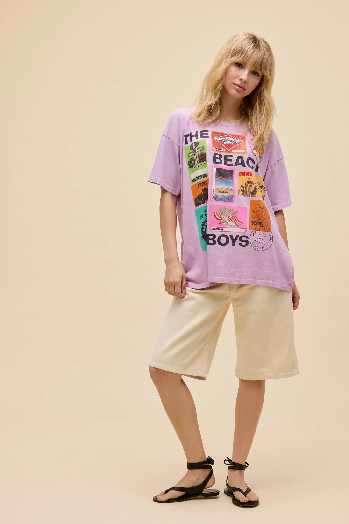 The Beach Boys Back Stage Merch Tee